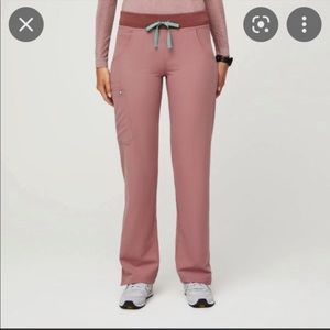 Mineral mauve (green string) pants